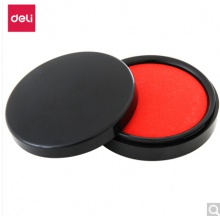 得力 紅色印臺(tái) 9869