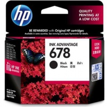 惠普（HP）678黑色墨盒