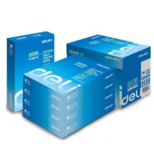 得力(deli)7401 萊茵河70克A4復印紙 5包/箱 500張/包 整箱2500張（整箱銷售）