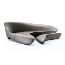 弧形玻璃鋼休閑月亮沙發(fā)