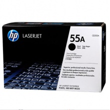 惠普HP 55A 黑色激光打印硒鼓 黑色（適用：LaserJet P3015 打印機(jī)系列）（適用：LaserJet P3015 打印機(jī)系列）