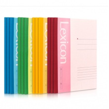 得力7651辦公無線裝訂本(混)-40張-A5(本)